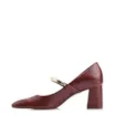 Scarpin Couro Vinho - imagem 5
