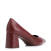 Scarpin Couro Vinho - imagem 4