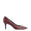 Scarpin Couro Vinho - imagem 3