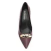 Scarpin Couro Vinho - imagem 6