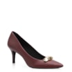 Scarpin Couro Vinho - imagem 1
