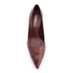 Scarpin Couro Vinho - imagem 5