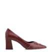 Scarpin Couro Vinho - imagem 2