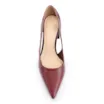 Scarpin Couro Vinho/Couro Vinho Escuro - imagem 5
