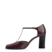 Scarpin Couro Vinho Escuro - imagem 4