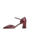 Scarpin Couro Vinho/Verniz Vinho - imagem 4