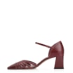 Scarpin Couro Vinho/Verniz Vinho - imagem 4