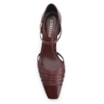 Scarpin Couro Vinho/Verniz Vinho - imagem 5