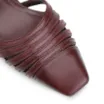 Scarpin Couro Vinho/Verniz Vinho - imagem 6