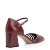 Scarpin Couro Vinho/Verniz Vinho - imagem 3
