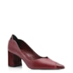 Scarpin Couro Vinho/Verniz Vinho - imagem 1