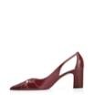Scarpin Couro Vinho/Verniz Vinho - imagem 4