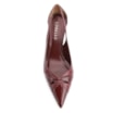 Scarpin Couro Vinho/Verniz Vinho - imagem 5