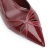 Scarpin Couro Vinho/Verniz Vinho - imagem 6