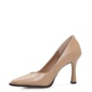 Scarpin Croco Couro Bege - imagem 5