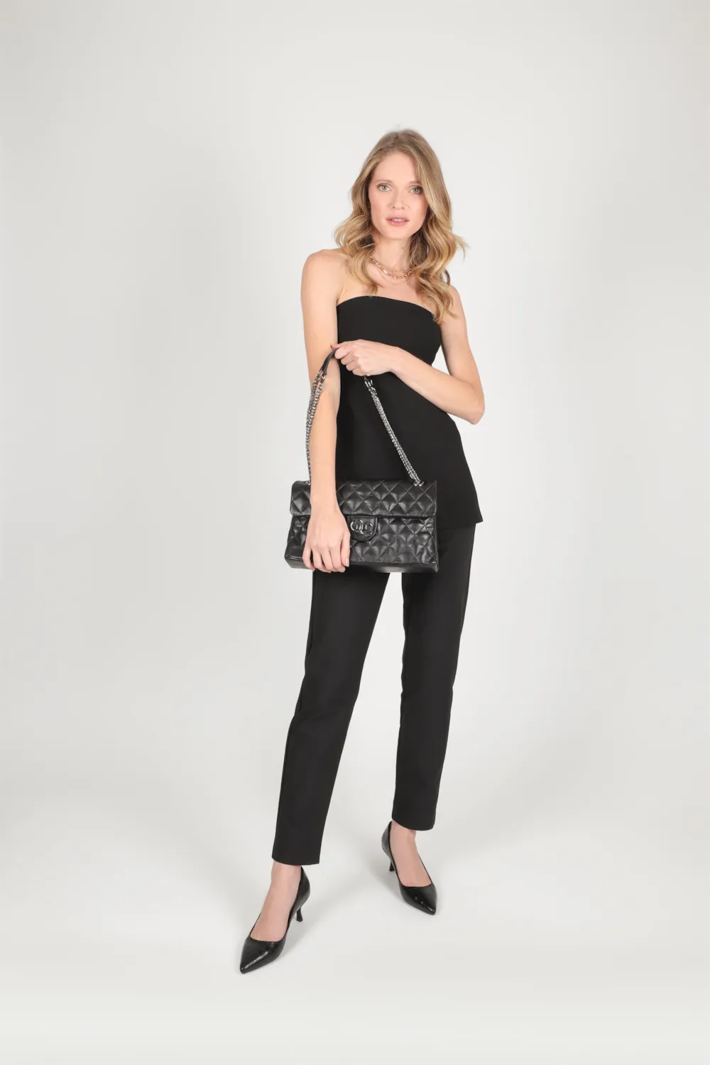 Scarpin Croco Preto - imagem 7