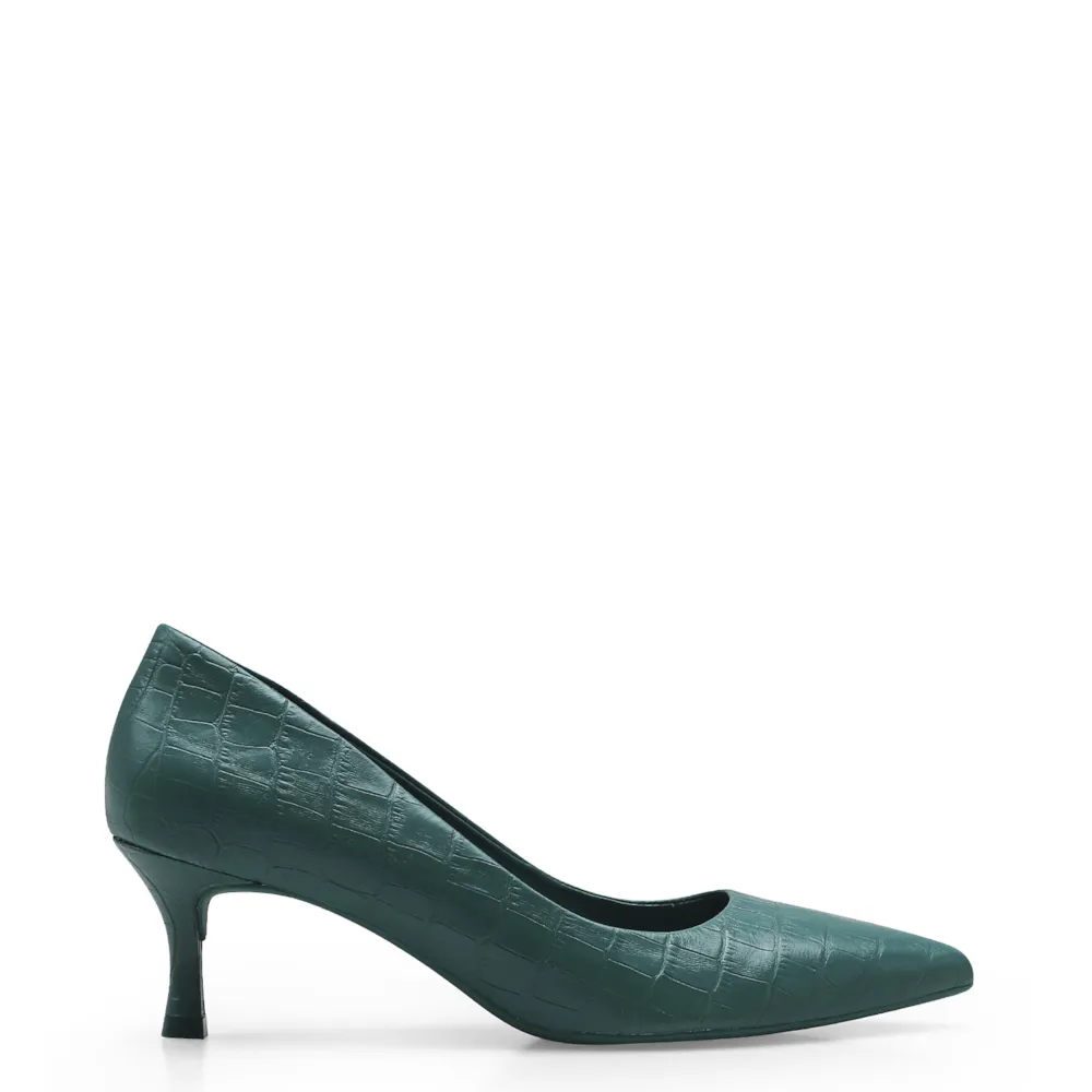 Scarpin Croco Verde - imagem 2