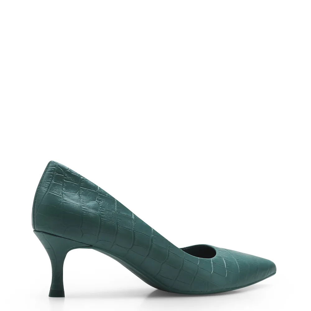 Scarpin Croco Verde - imagem 3