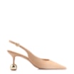 Scarpin Esfera Couro Nobuck Bege - imagem 2