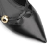Scarpin Esferas Couro Preto - imagem 6