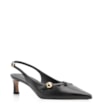 Scarpin Esferas Couro Preto - imagem 1