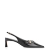 Scarpin Esferas Couro Preto - imagem 2