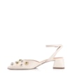 Scarpin Esferas Verniz Off White - imagem 5