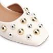 Scarpin Esferas Verniz Off White - imagem 7