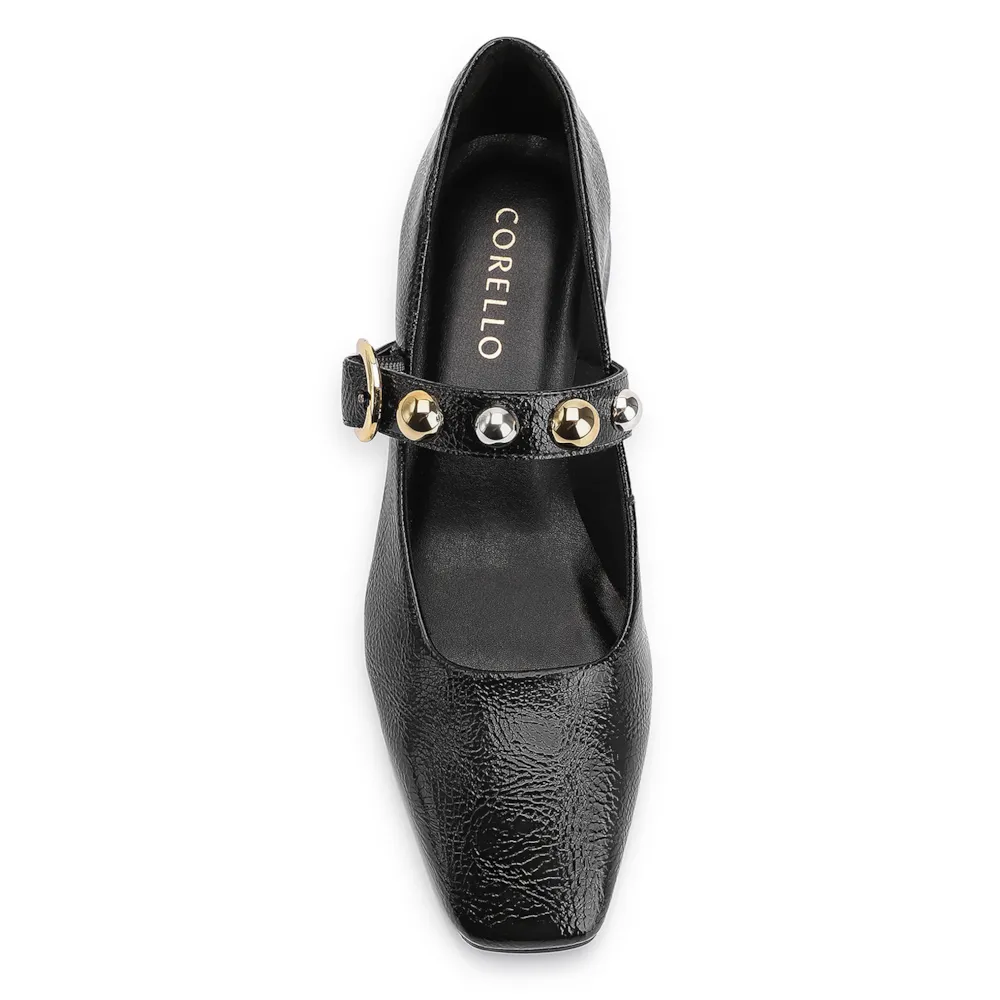 Scarpin Esferas Verniz Preto - imagem 6
