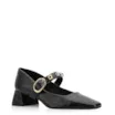 Scarpin Esferas Verniz Preto - imagem 1