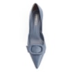 Scarpin Fivela Couro Azul - imagem 5