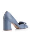 Scarpin Fivela Couro Azul - imagem 3
