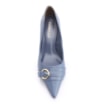 Scarpin Fivela Couro Azul - imagem 5