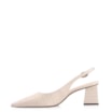 Scarpin Fivela Couro Croco Off White - imagem 4