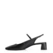 Scarpin Fivela Couro Preto - imagem 4