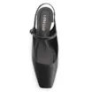 Scarpin Fivela Couro Preto - imagem 5