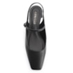 Scarpin Fivela Couro Preto - imagem 5