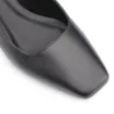 Scarpin Fivela Couro Preto - imagem 6