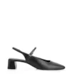 Scarpin Fivela Couro Preto - imagem 2