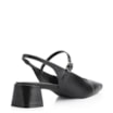 Scarpin Fivela Couro Preto - imagem 3