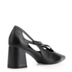 Scarpin Fivela Couro Preto - imagem 3