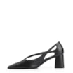 Scarpin Fivela Couro Preto - imagem 4