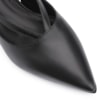 Scarpin Fivela Couro Preto - imagem 6