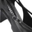 Scarpin Fivela Couro Preto - imagem 7