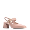 Scarpin Fivela Couro Rosa - imagem 1