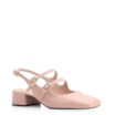 Scarpin Fivelas Couro Rosa - imagem 1