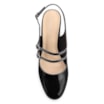 Scarpin Fivelas Verniz Preto - imagem 5
