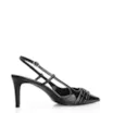 Scarpin Fivelas Verniz Preto - imagem 4