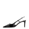 Scarpin Fivelas Verniz Preto - imagem 5