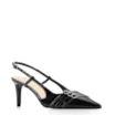 Scarpin Fivelas Verniz Preto - imagem 1